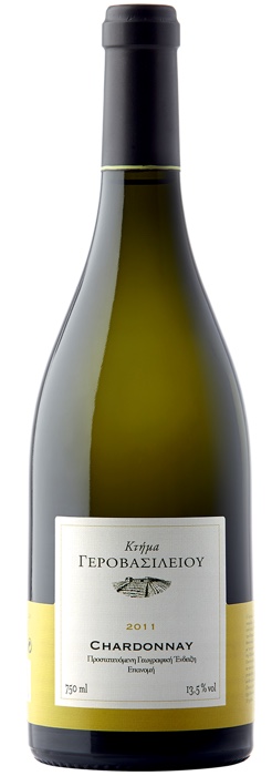 Chardonnay Γεροβασιλείου Λευκό ξηρό 750ml