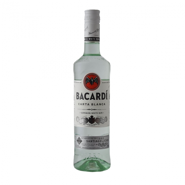Bacardi Carta Bianca Rum 700ml